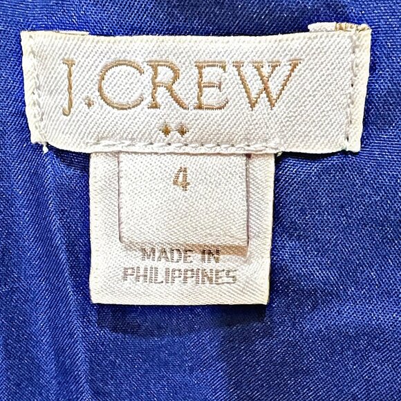 J.Crew Tropical Floral Bodycon Shift Dress Knee Length Sleeveless Multicolor 4 - Picture 12 of 12